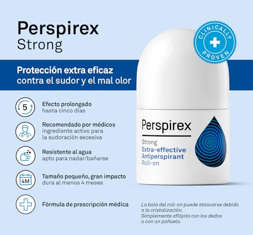 Thumbnail 1 de Perspirex Strong | Desodorante antitranspirante roll-on para axilas 20 ml