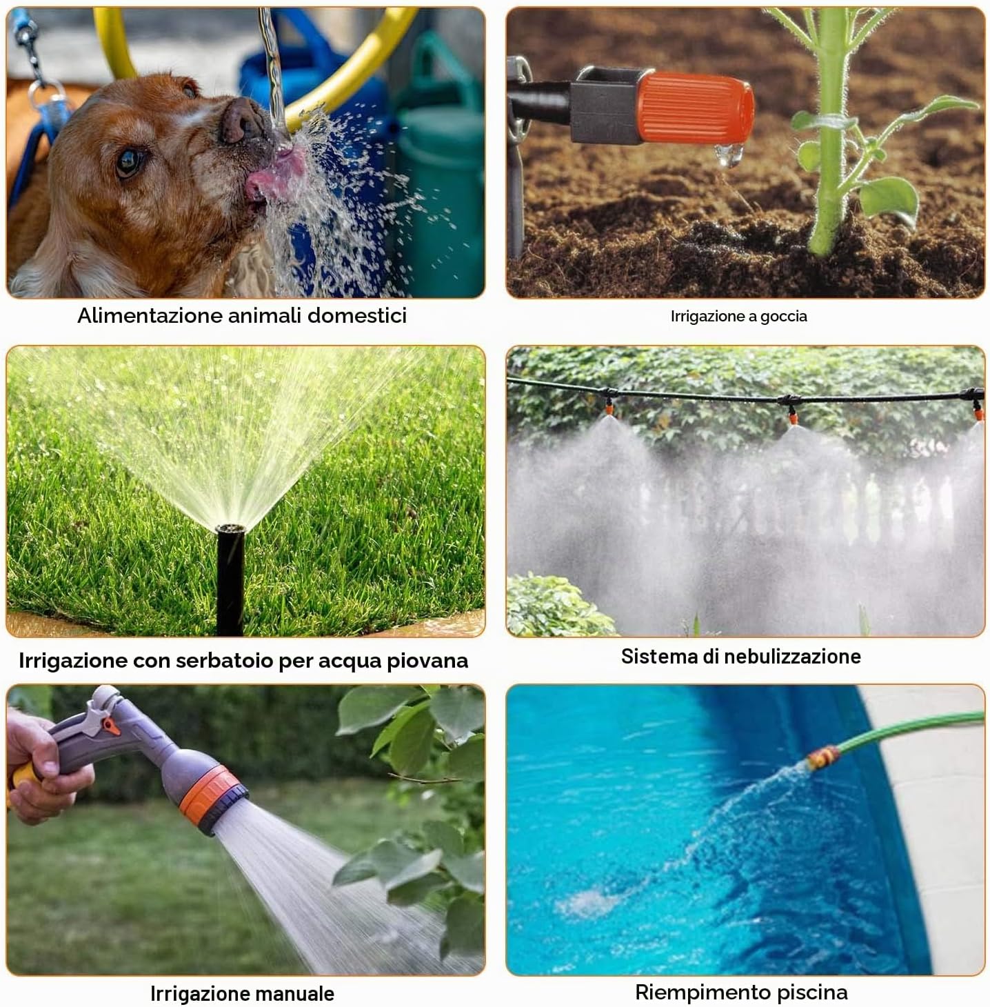 Thumbnail 6 de Johgee Programmator per Irrigation Giardino IP65 con Timer Digitale e LCD 3
