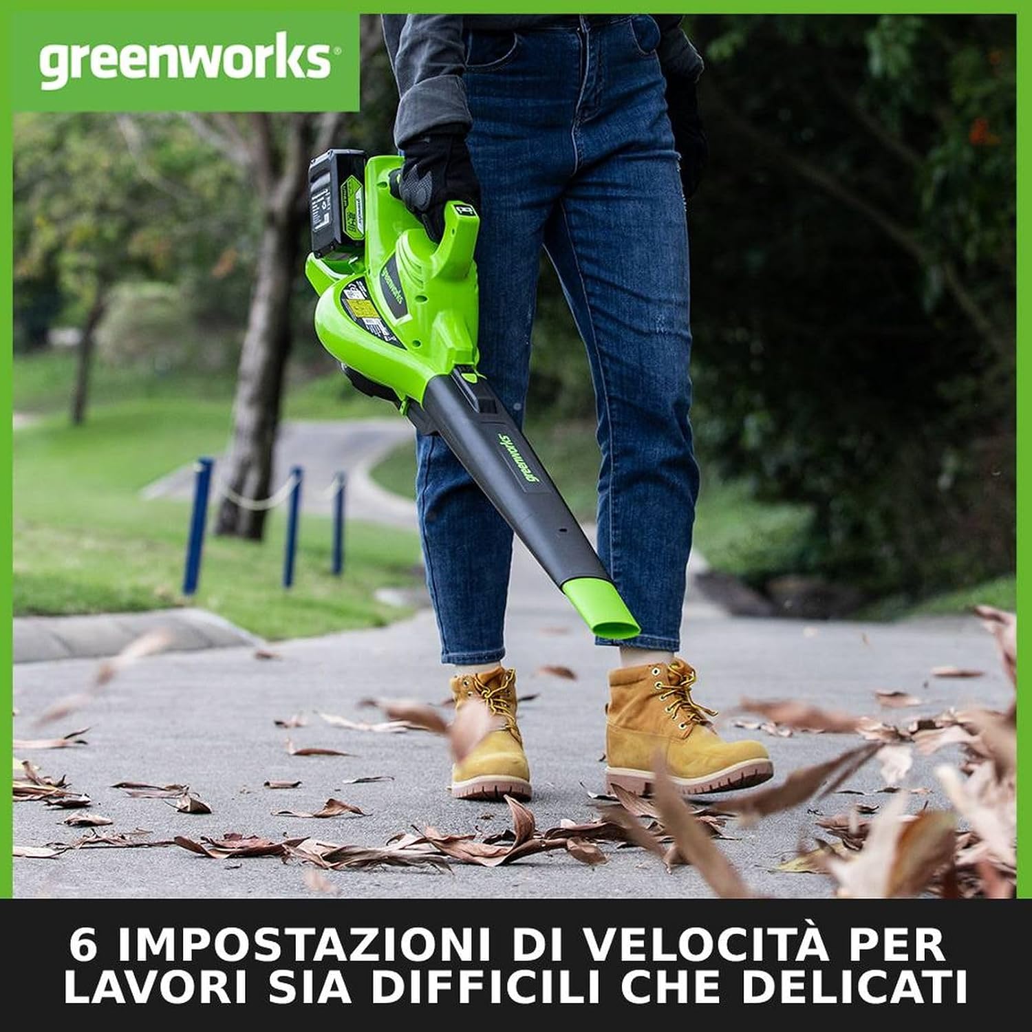 Thumbnail 4 de Greenworks 48V 2in1 Aspiratore Soffiatore