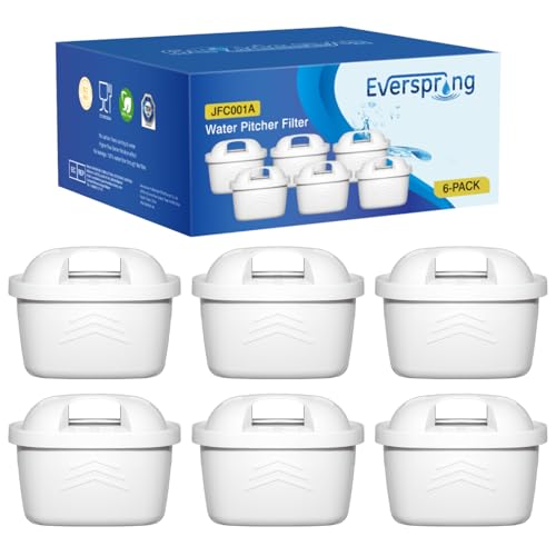 Detalle de EVERSPRING Cartouche de Filtre à Eau pour Brita Maxtra+ (6) — Filtration multicouche fiable