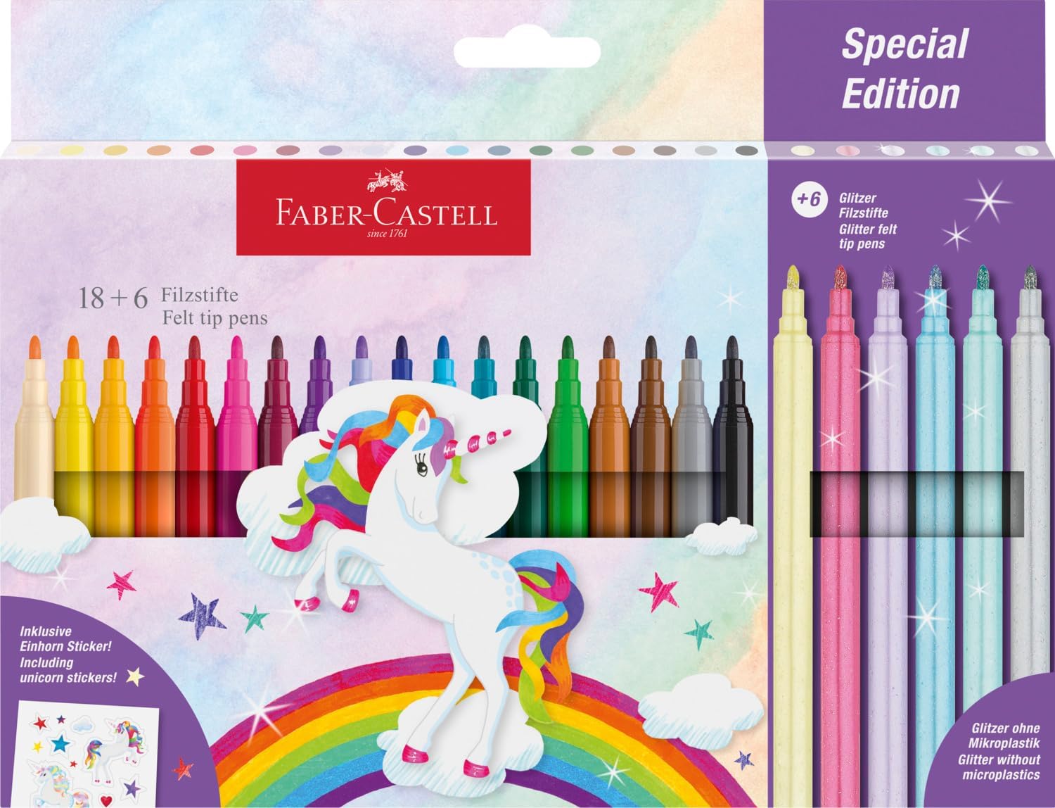Thumbnail 5 de Faber-Castell 201542 Buntstifte Einhorn 13-teilig