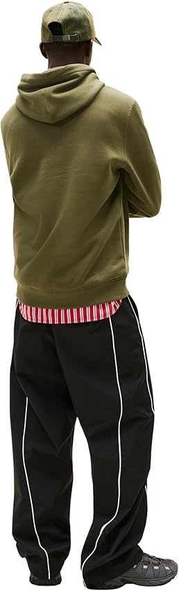 Detalle 2 de Tommy Jeans TJM Reg Linear Logo Hoodie Sudadera verde XXL