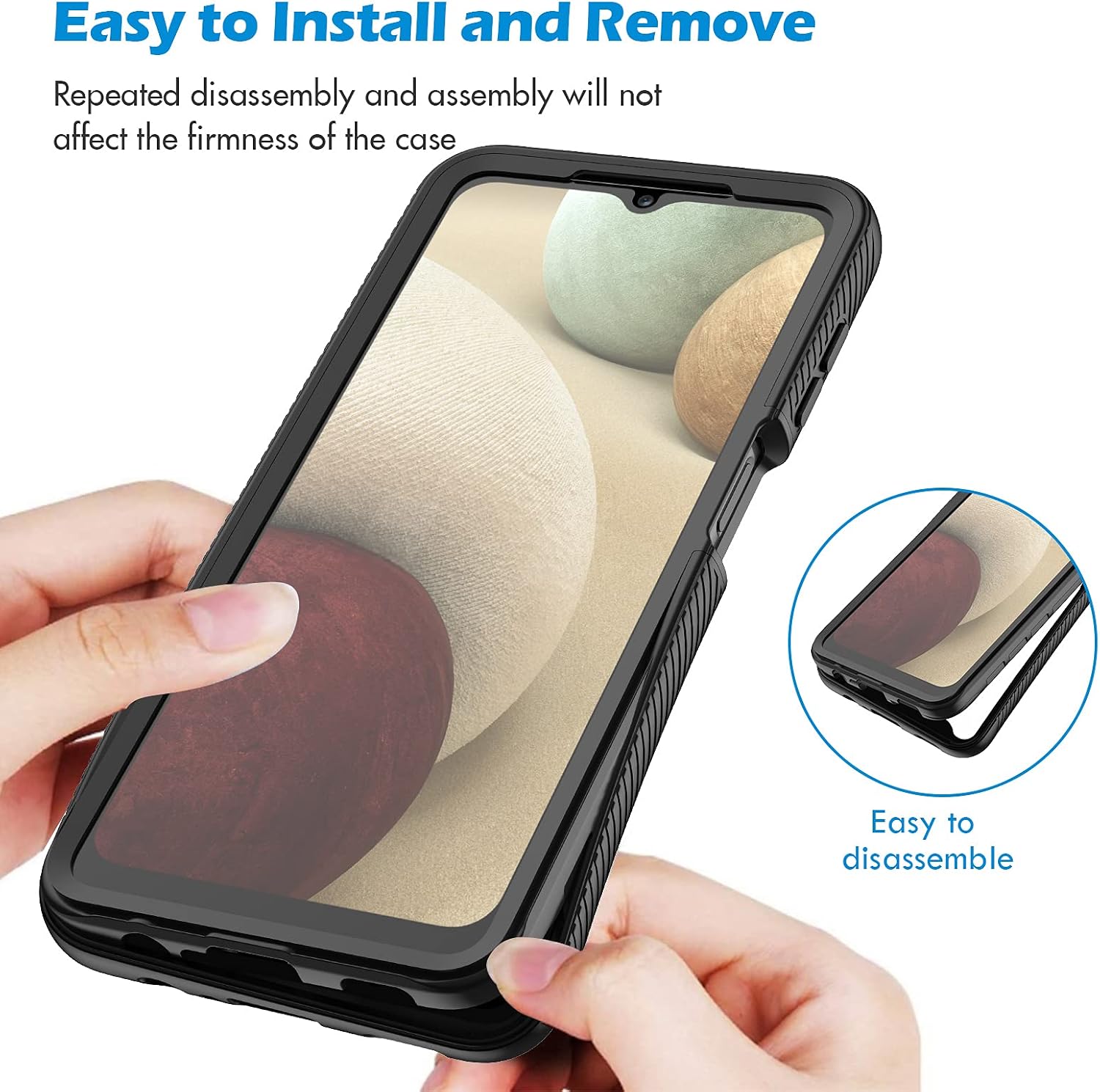 Thumbnail 6 de Samsung A12 case with 360° protection