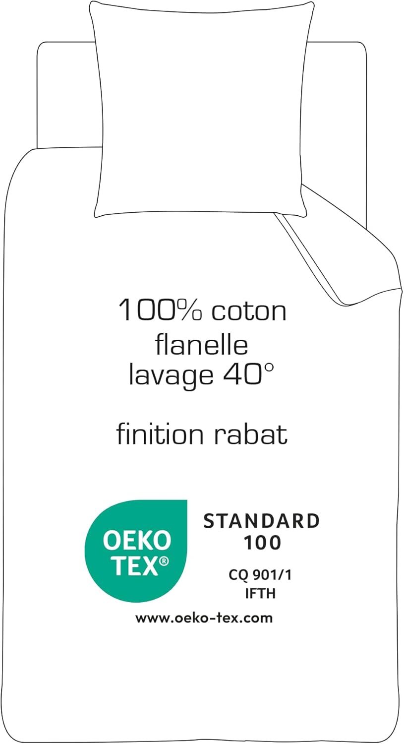 Thumbnail 4 de PAT PATROUILLE Parure de lit Enfant – Housse 140x200 cm & Taie 63x63 cm, 100% coton, OEKO-TEX, bleu garçon – OMYDREAM