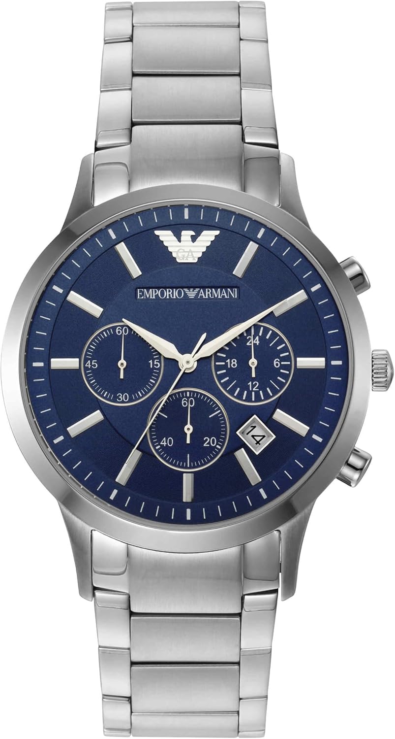 Detalle de Emporio Armani Orologio Uomo movimento 43 mm blu