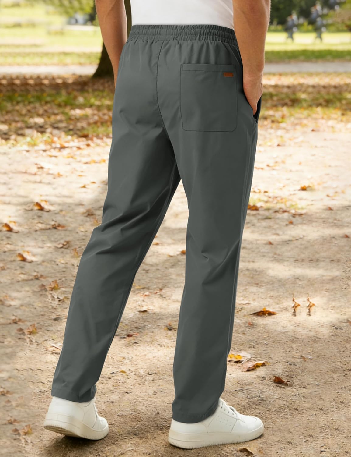Thumbnail 1 de TACVASEN Men's Trousers: Lightweight Casual Gym Walking Pants with Pockets