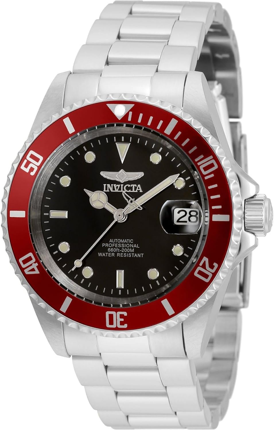 Thumbnail 6 de Invicta Pro Diver Stainless Steel Men's Automatic Watch - 40mm