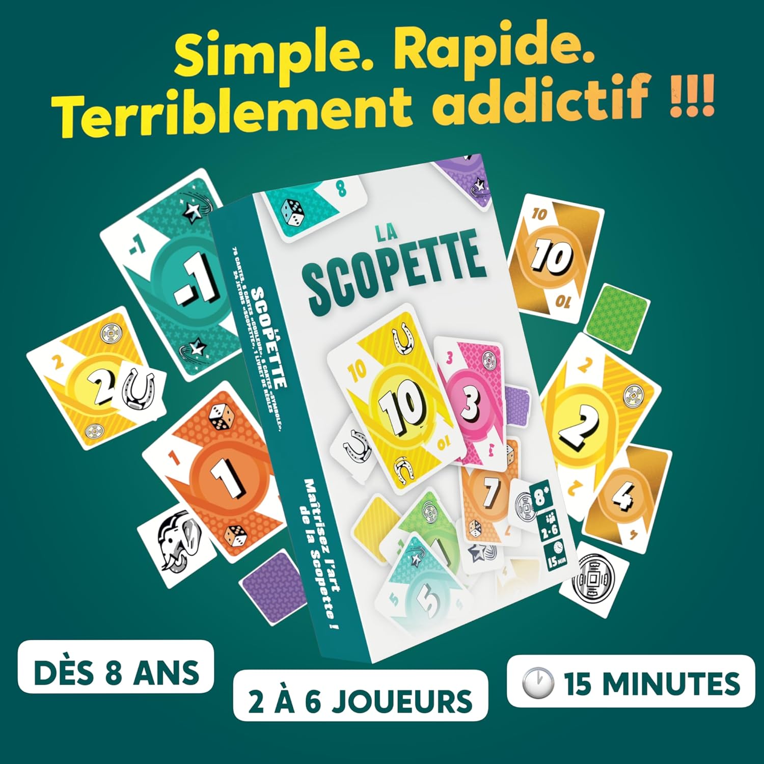 Thumbnail 3 de Bakakou LA SCOPETTE – Le jeu rapide et tactique qui réinvente la Scopa italienne