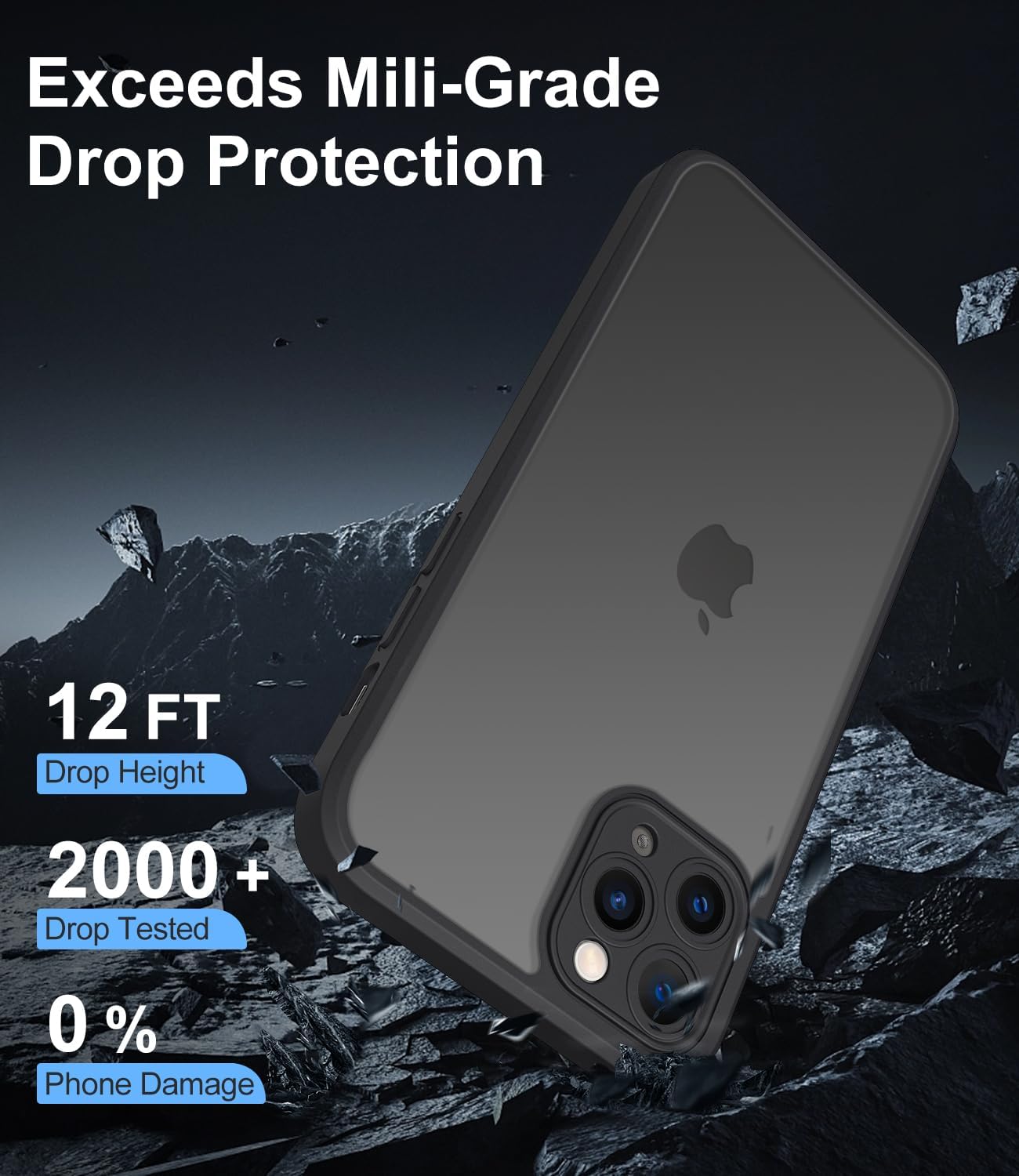 Thumbnail 3 de Mootobo 3-in-1 iPhone 11 Pro Max Case with Full Camera Protection and Screen Protectors