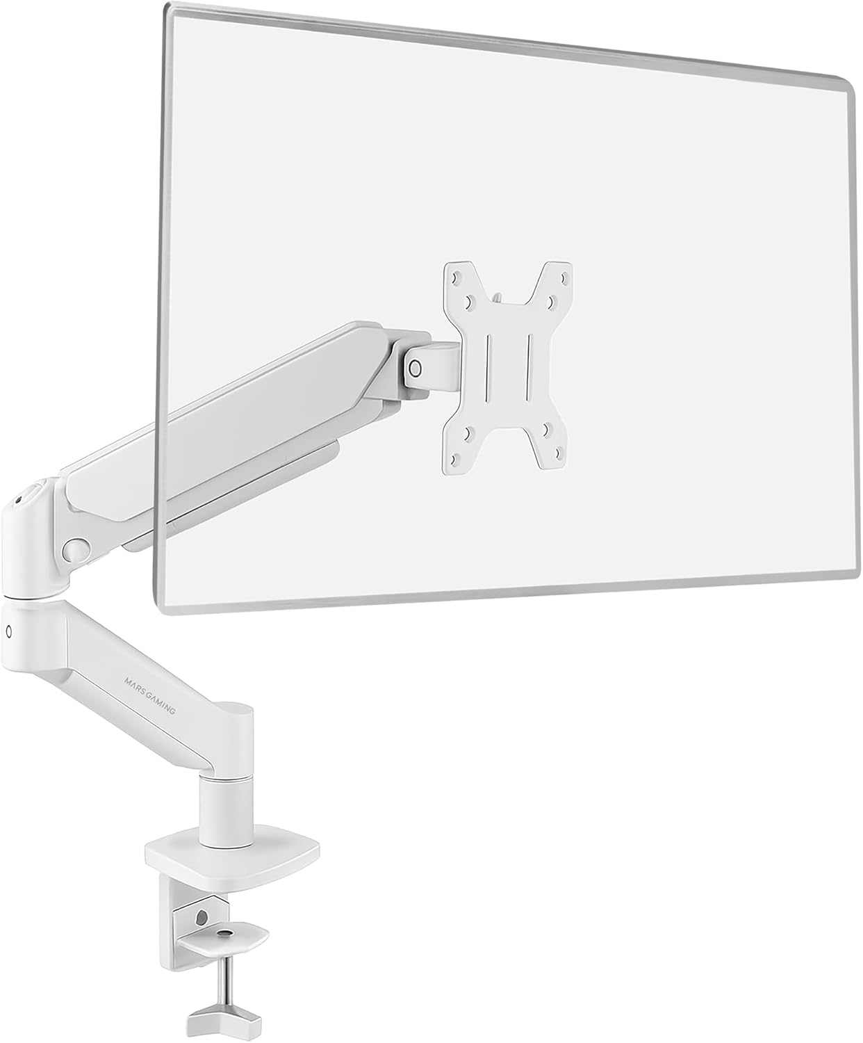 Thumbnail 6 de Mars Gaming MARM1 Blanc – support de moniteur à bras articulé VESA75/100 jusqu’à 32