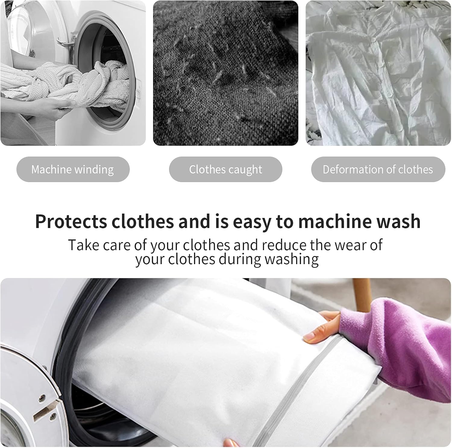 Thumbnail 5 de MDSXO 10 Pack Mesh Laundry Bags for Delicates