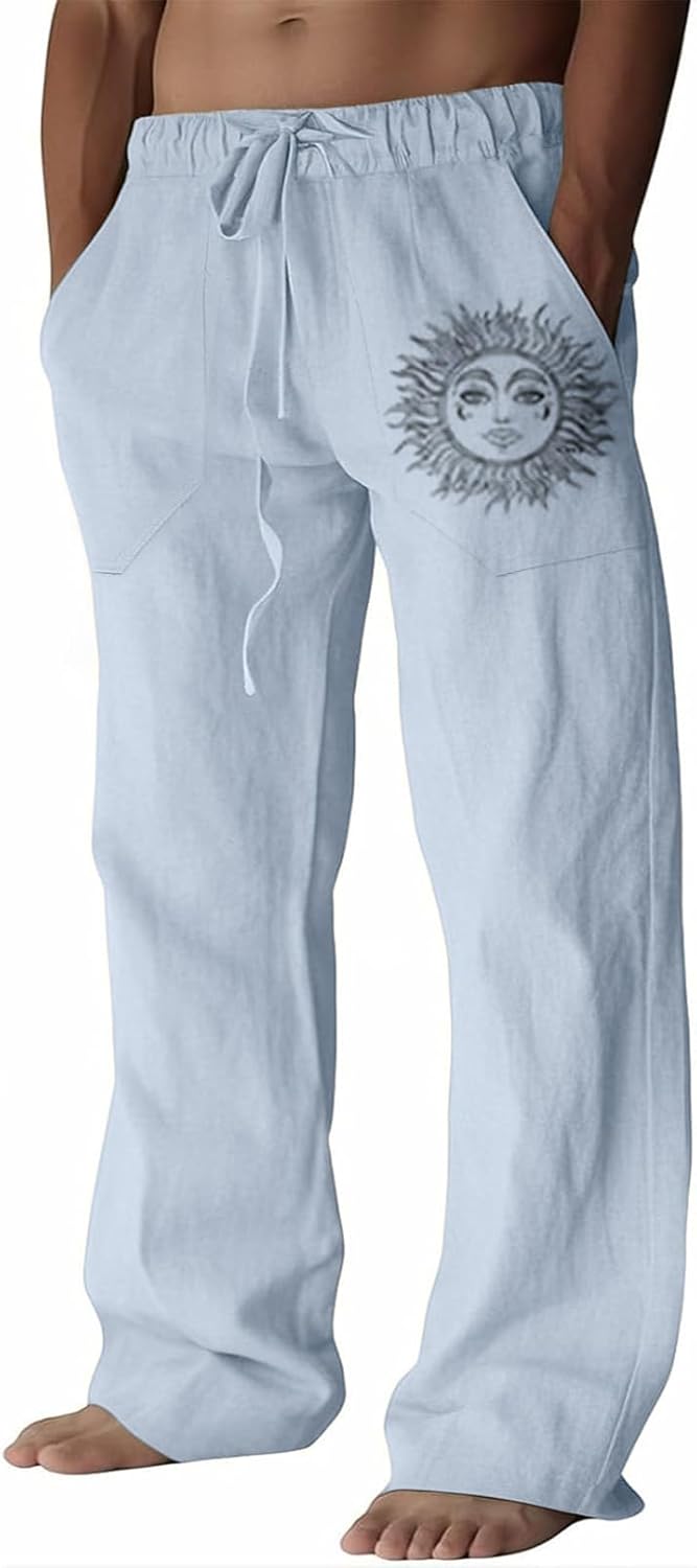 Thumbnail 6 de Puimentiua Leinenhose Herren mit 95% Baumwolle