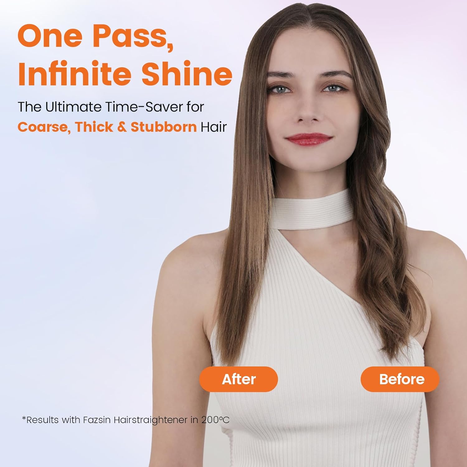 Thumbnail 6 de Faszin Professional 42mm Titanium Straightener 11 temps 💇♀