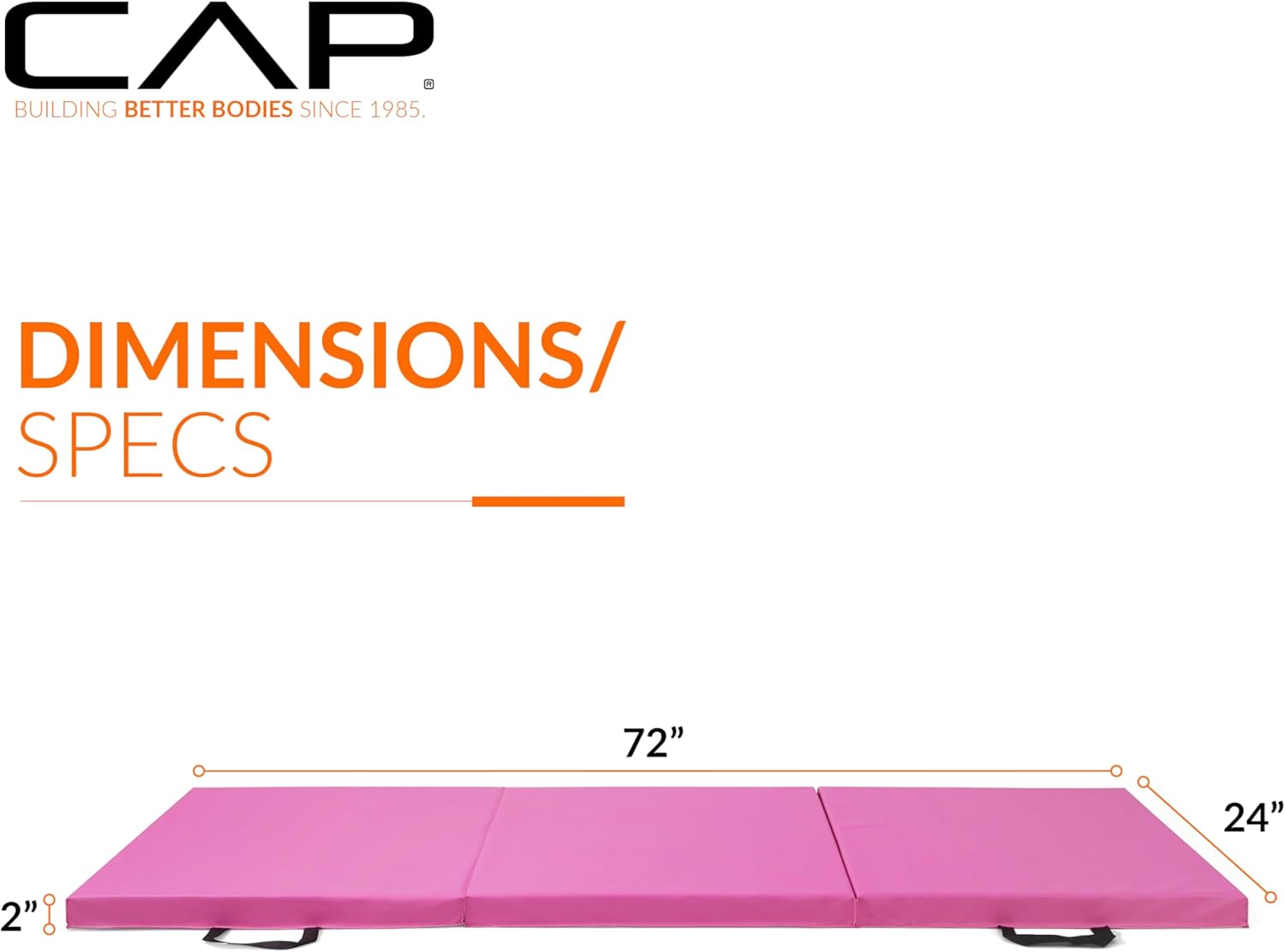 Detalle 2 de CAP Barbell All Purpose Folding Balance Mat