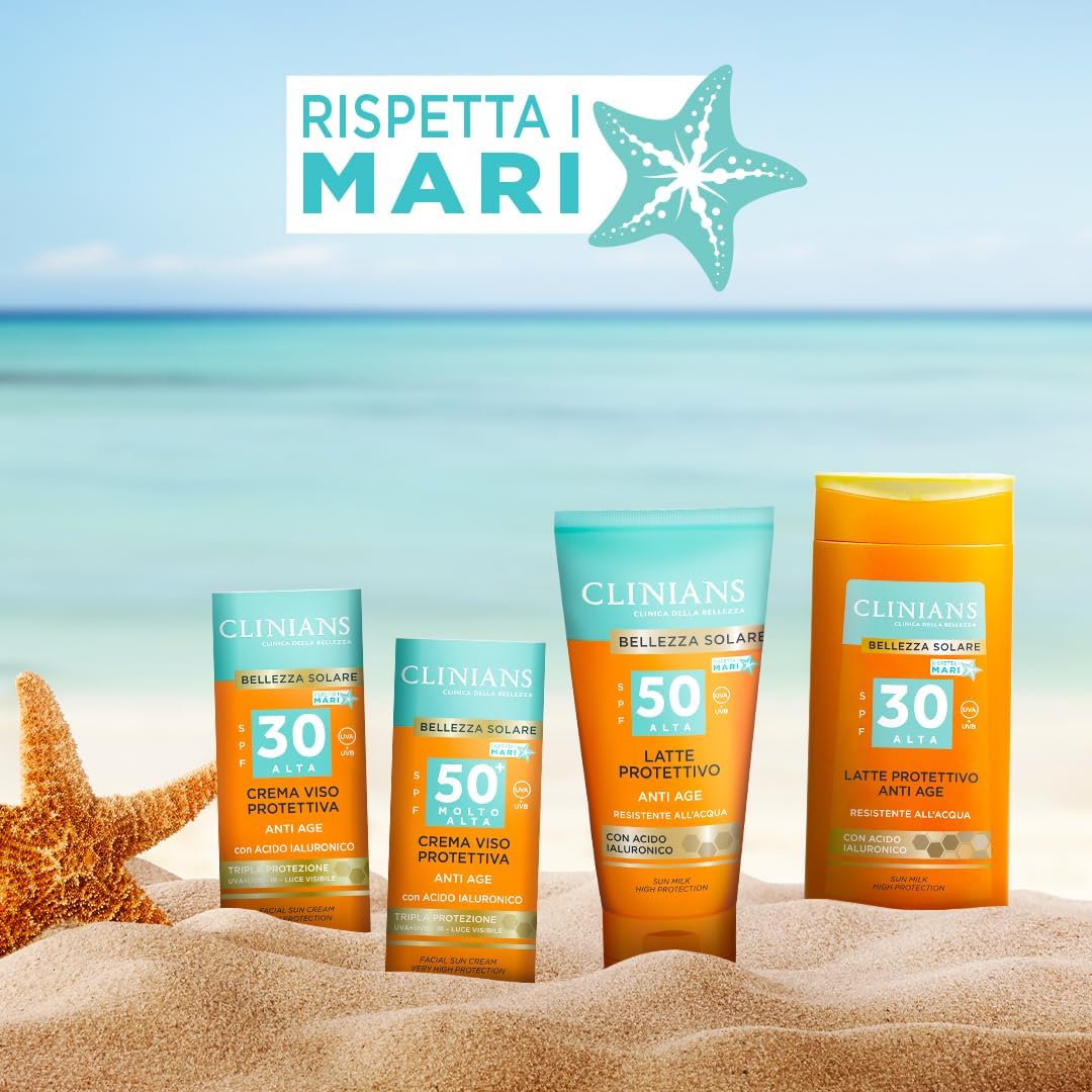 Detalle 1 de CLINIANS Crema Solare Viso Anti Age SPF30 75mL