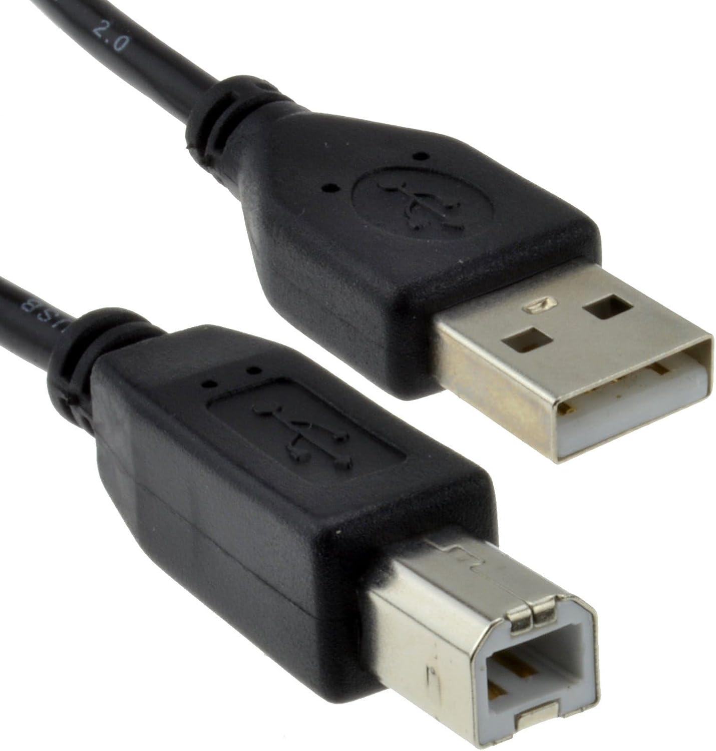 Thumbnail 6 de kenable USB 2.0 Printer Cable High Speed A to B Lead 24AWG 1.2m