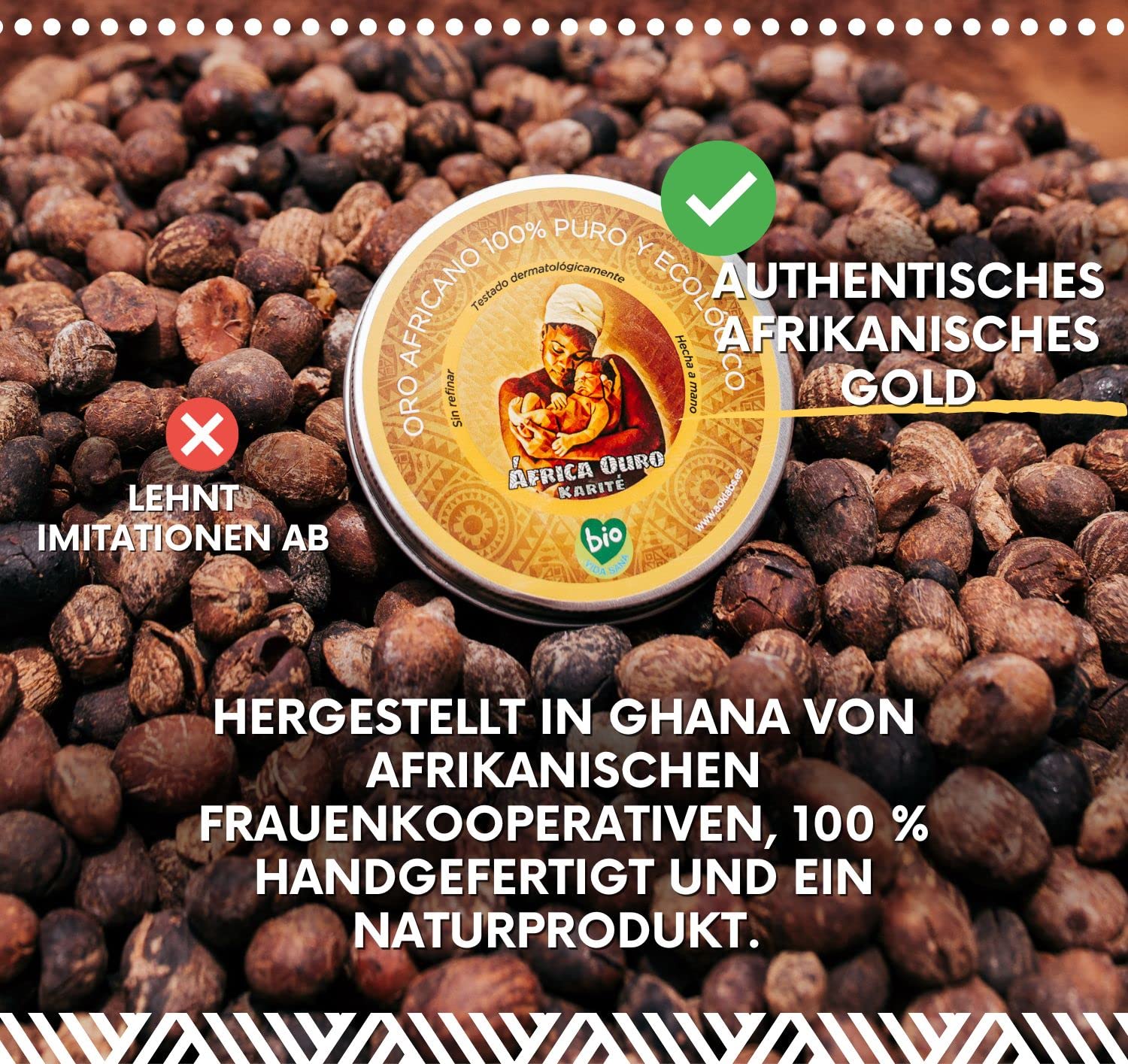 Thumbnail 4 de AOKlabs Sheabutter 100 ml natürliche Pflege