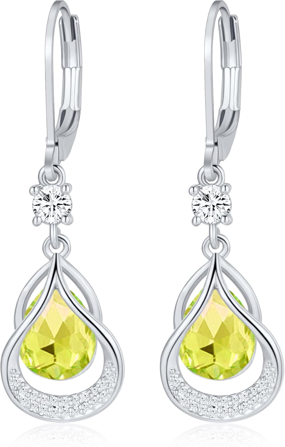 Thumbnail 6 de Amethyst Geburtstags-Ohrschmuck 14K Gold