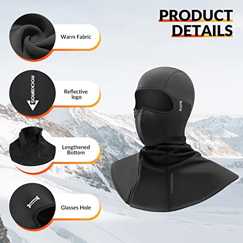 Detalle 2 de Rockbros cagoule moto hiver respirant 54-63cm ⚙