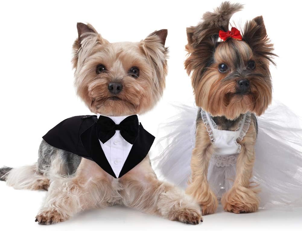 Thumbnail 2 de IDOMIK Dog Tuxedo Set, Polyester