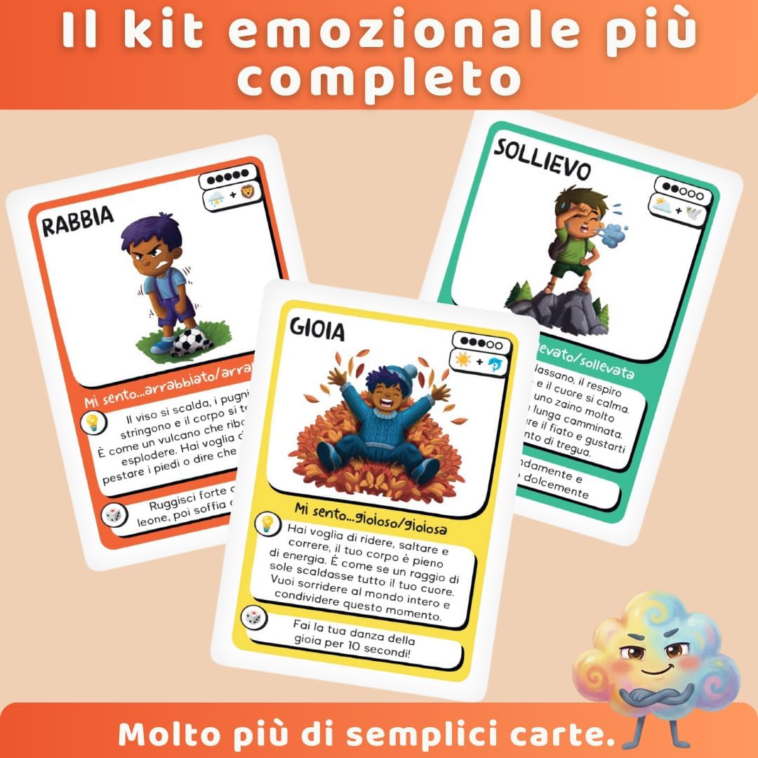 Thumbnail 2 de EmoKids Gioco delle Emozioni 55 carte