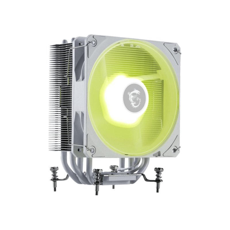 Detalle de MSI MAG COREFROZR AA13 WHITE refrigerador CPU 120 mm