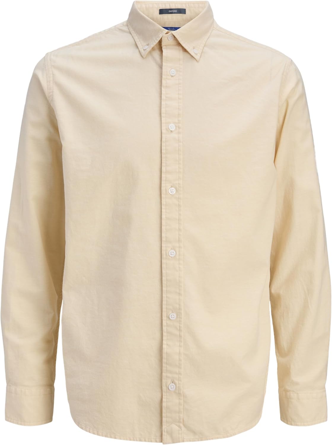 Detalle de Jack & Jones Jprbluharvey Oxford L/S Shirt SN Uomo