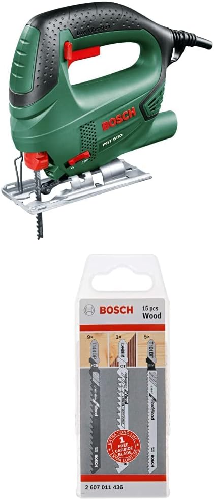 Thumbnail 6 de Bosch Stichsäge PST 700 E – 500-Watt-Handstichsäge mit variabler Geschwindigkeit und Koffer
