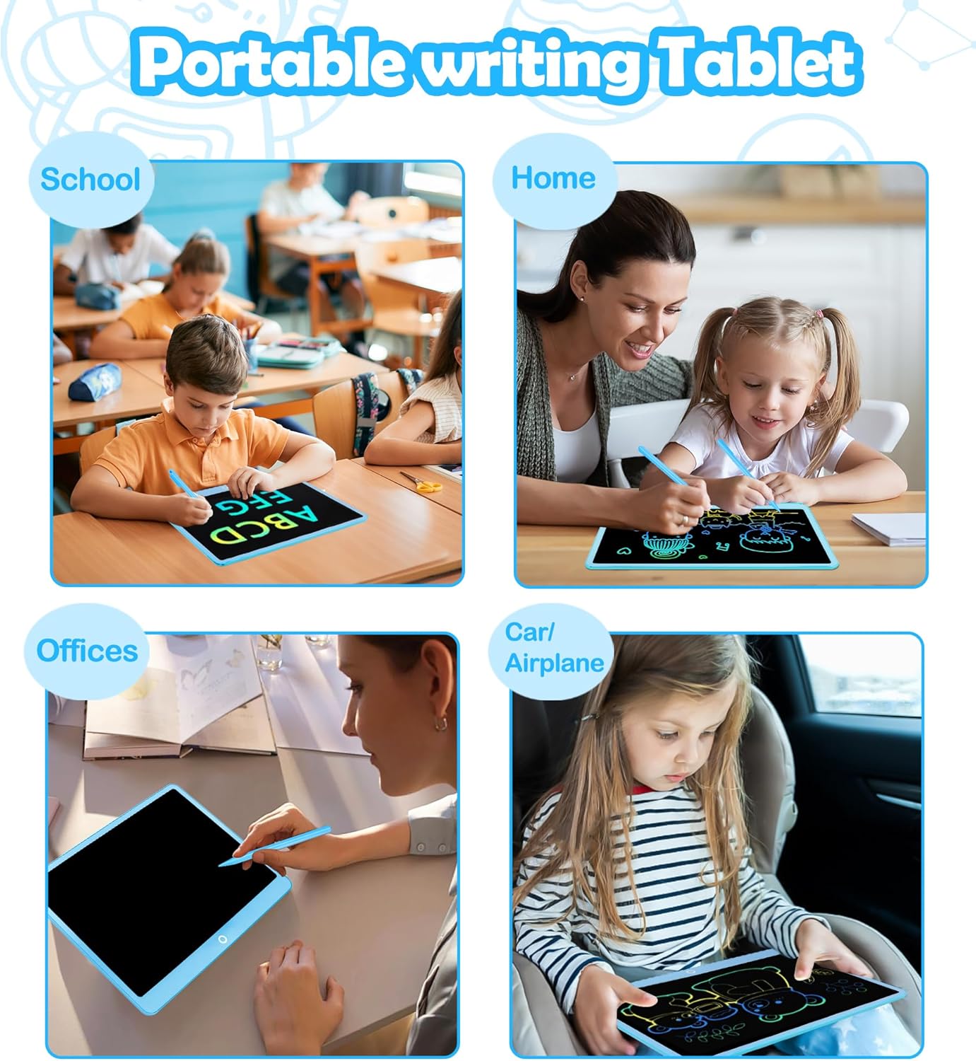 Thumbnail 5 de Bunte LCD Schreibtafel 16 Zoll Kinder