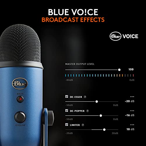Thumbnail 2 de Logitech Creators Blue Yeti USB Microphone — Midnight Blue