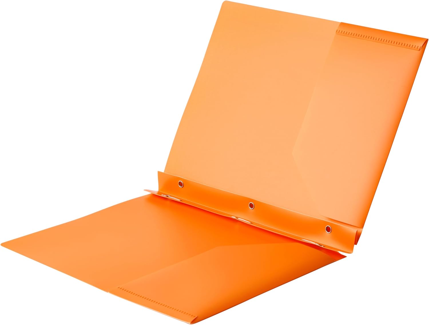 Detalle de Amazon Basics Plastic 2-Pocket File Folders (6-Pack) for Letter-Size Papers
