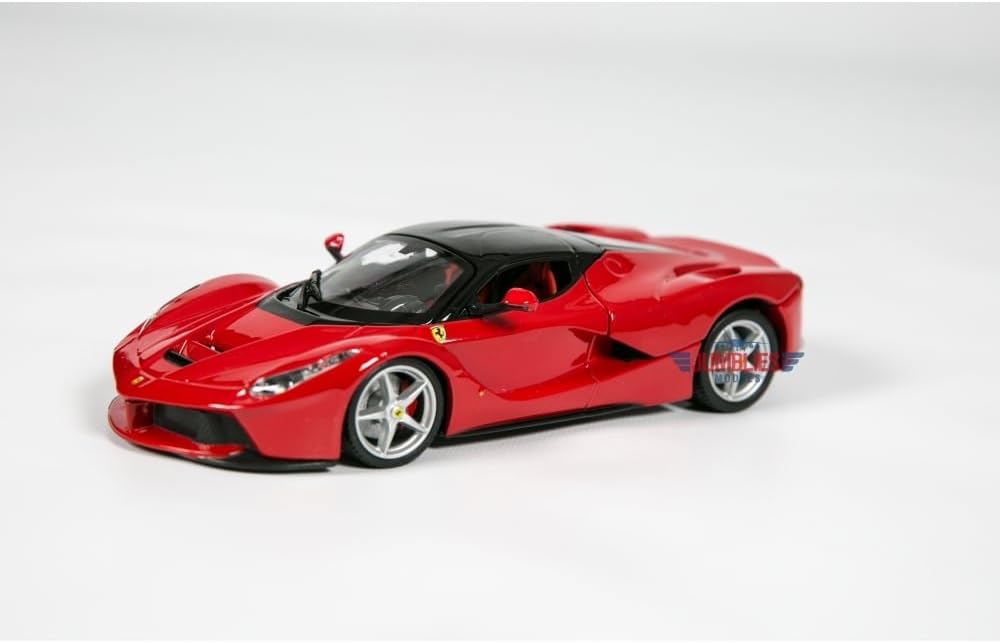 Detalle de Bburago Ferrari LaFerrari 18-26001 speelgoedauto, schaal 1:24, rood