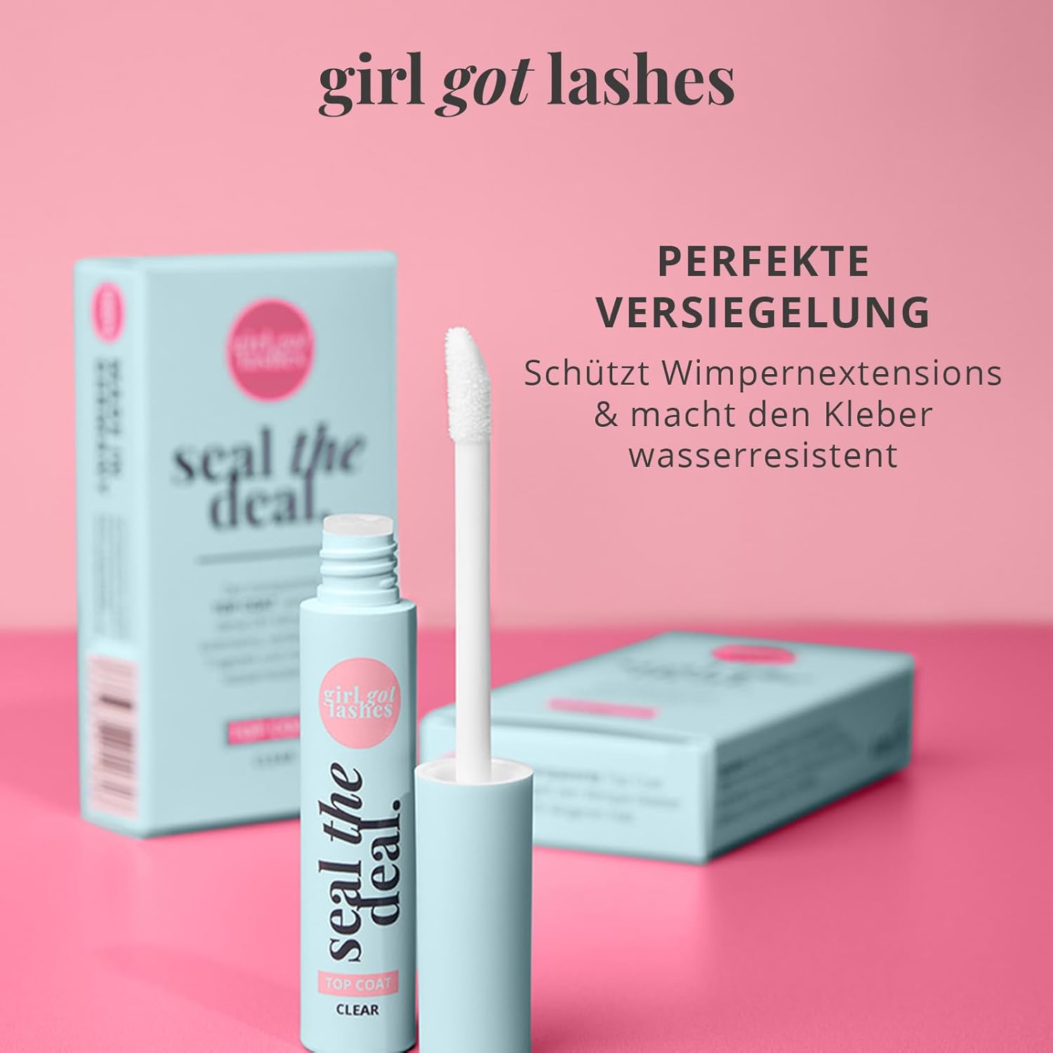 Thumbnail 1 de Seal the Deal Top Coat Clear – Wasserresistent für DIY-Wimpernextensions von GirlGotLashes