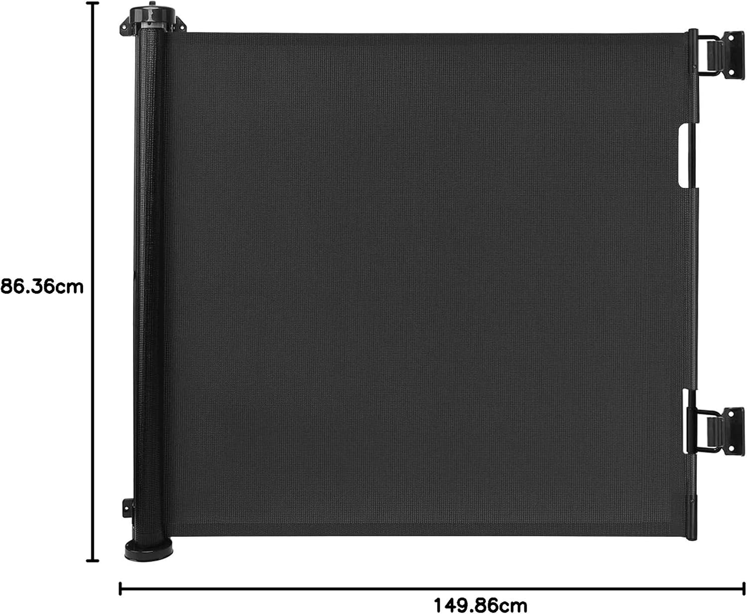 Thumbnail 6 de Upgraded Retractable Baby/Pet Gate 150x86 cm 🚪
