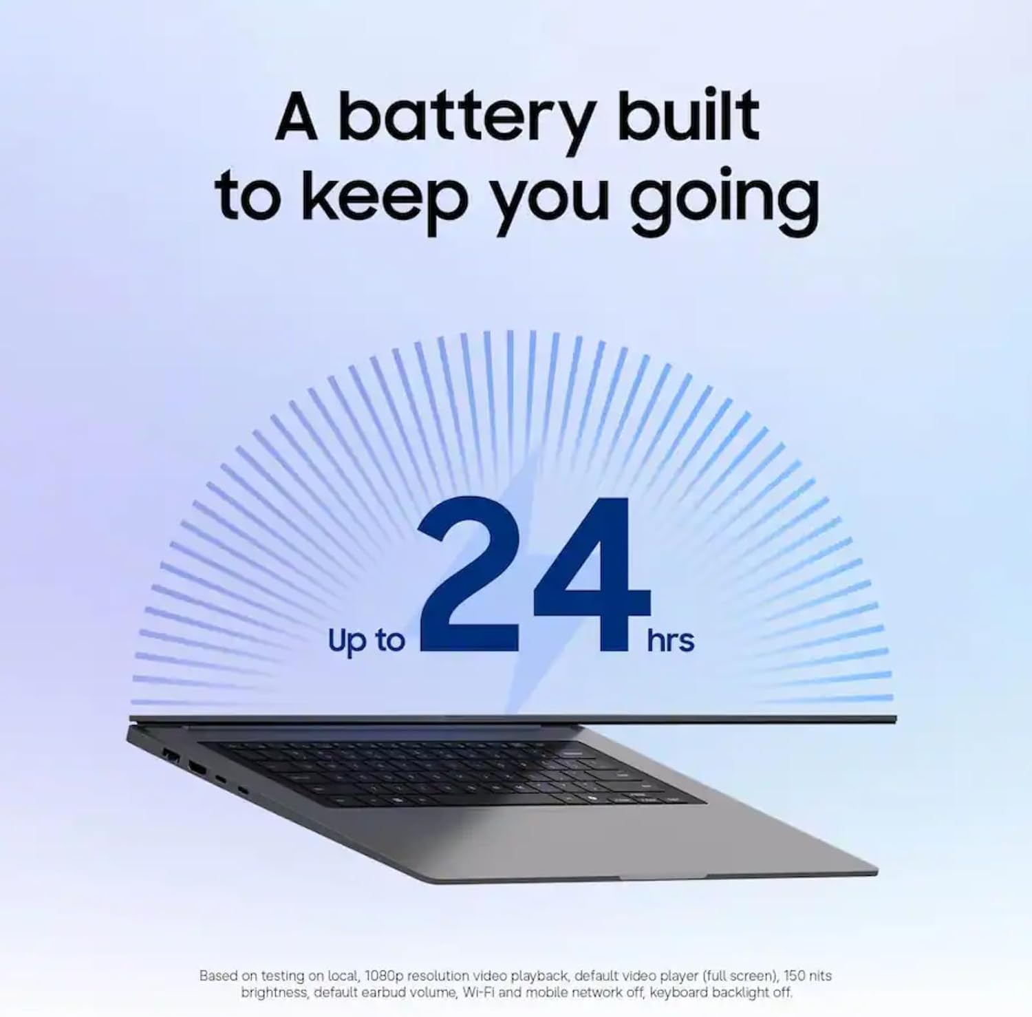Detalle de Samsung Galaxy Book6 laptop 16-inch