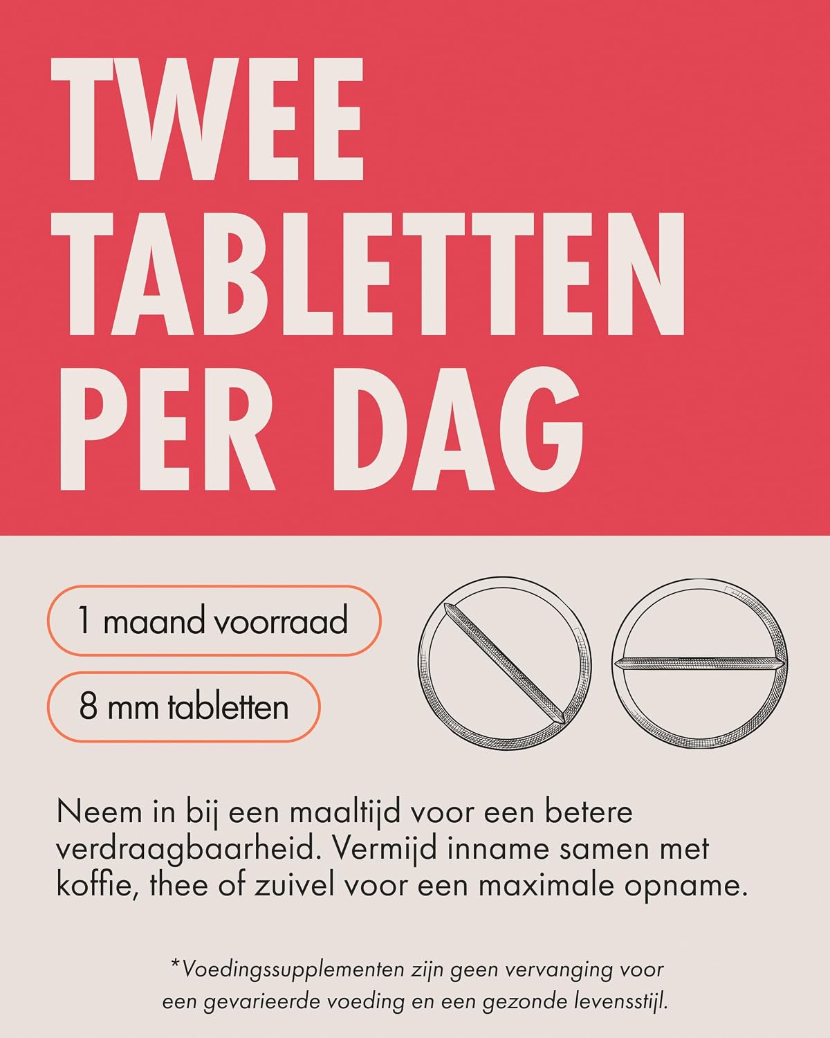Detalle 2 de Incite Nutrition zachte ijzertabletten 28 mg ijzerbisglycinaat met vitamine C