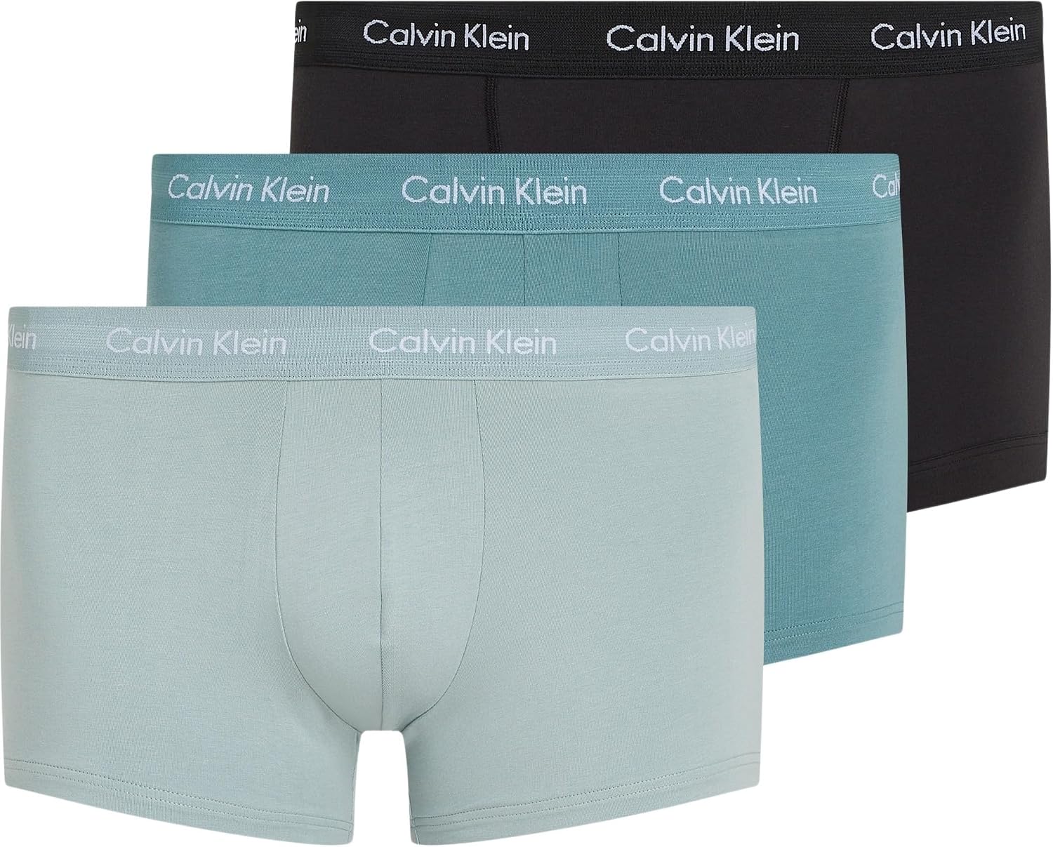 Thumbnail 6 de Calvin Klein Uomo Boxer Vita Bassa 3 pz - Cotone Elasticizzato Nero (S)