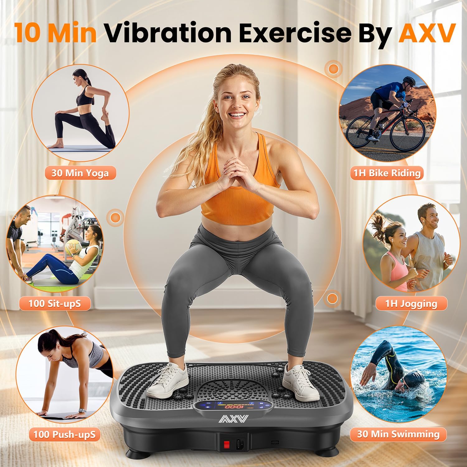 Thumbnail 1 de AXV Vibration Plate for Fitness