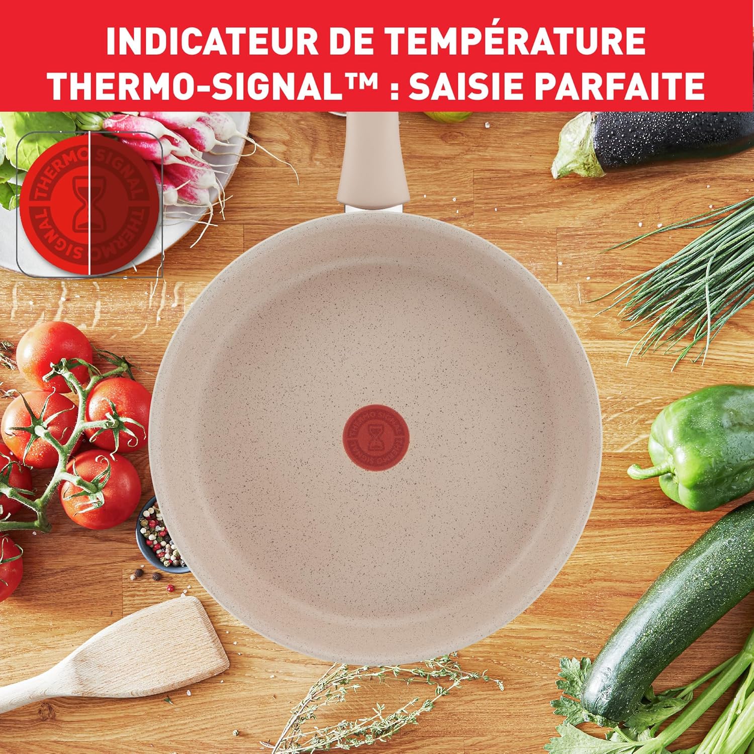 Thumbnail 5 de Tefal Delight Poêle 28 cm Thermo‑Signal