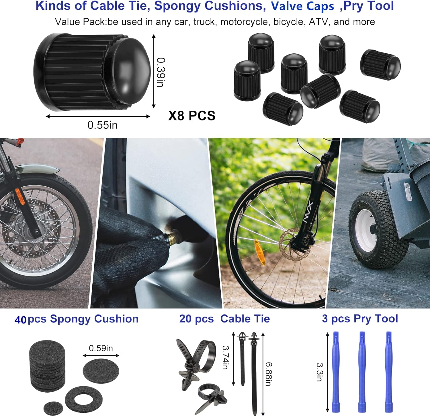 Thumbnail 5 de Hochferr 250-teiliges Hebelwerkzeug-Set für KFZ-Verkleidungen, Clip-Entferner & Kunststoffkeile