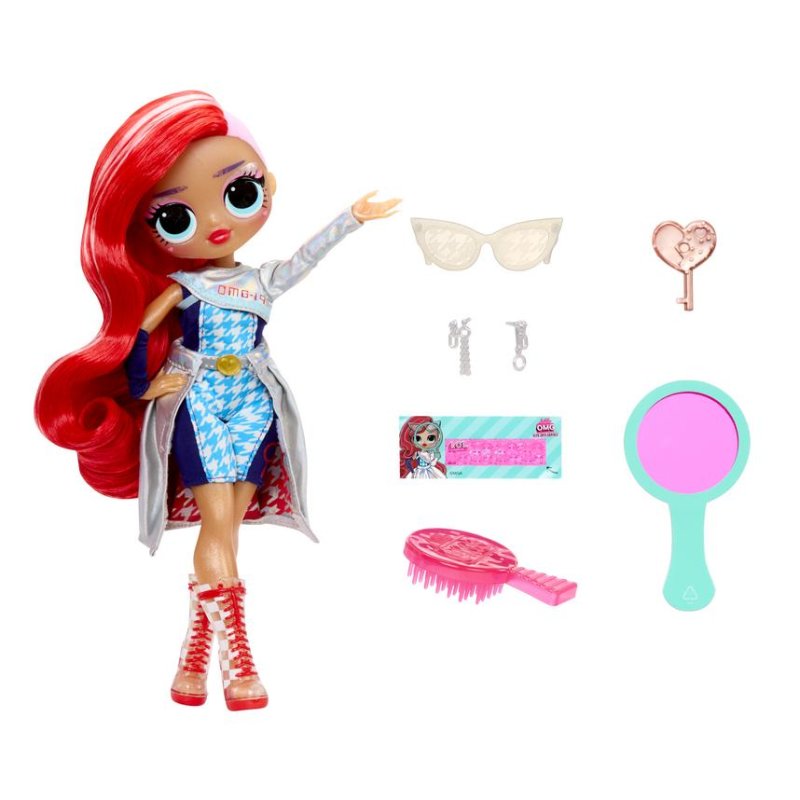 Detalle 2 de Muñeca L.O.L. Surprise! OMG Eye Spy – Spy Multicolor de MGA Entertainment