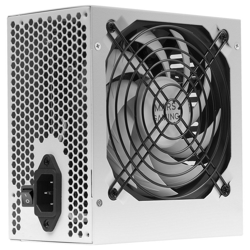 Detalle 2 de Mars Gaming MPIII550P: Fuente de alimentación 550W Blanca