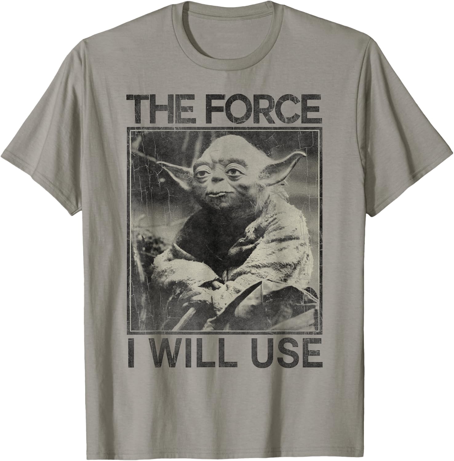 Detalle de Star Wars Yoda The Force I Will Use T-Shirt