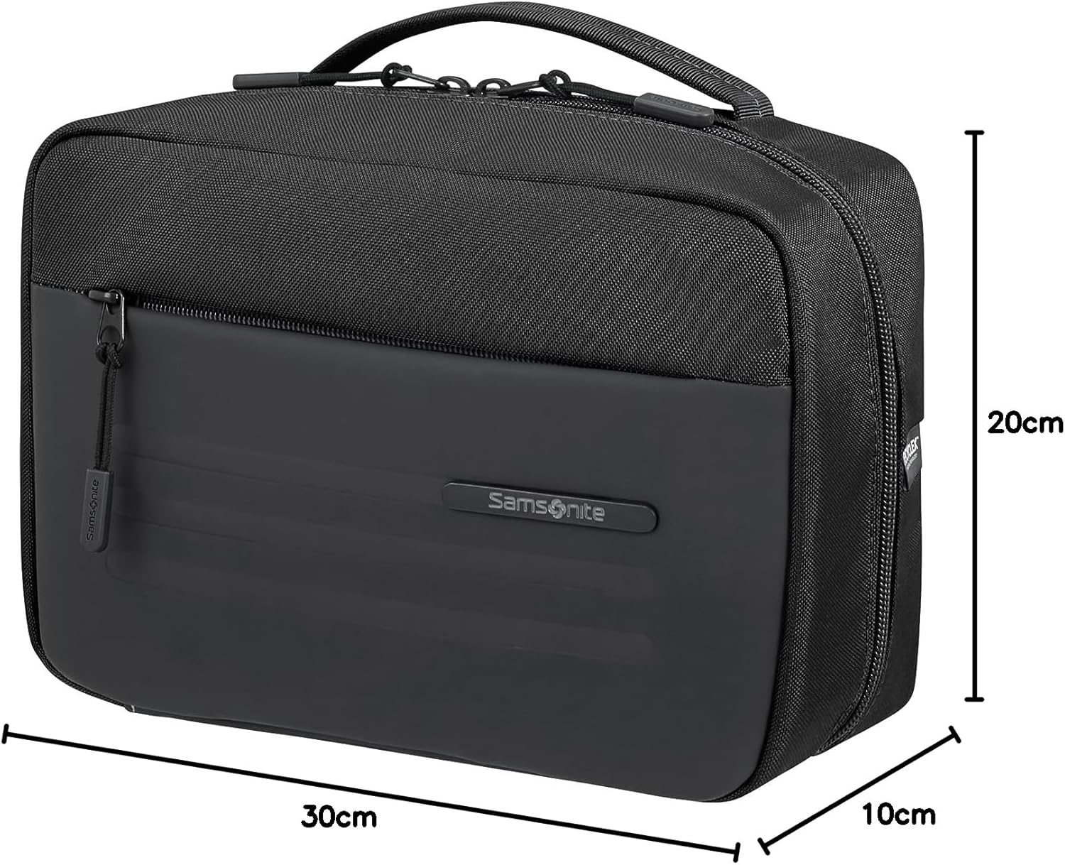 Detalle de Samsonite Stackd Toiletry Kit – Toiletry Bag, 24.3 cm, Black