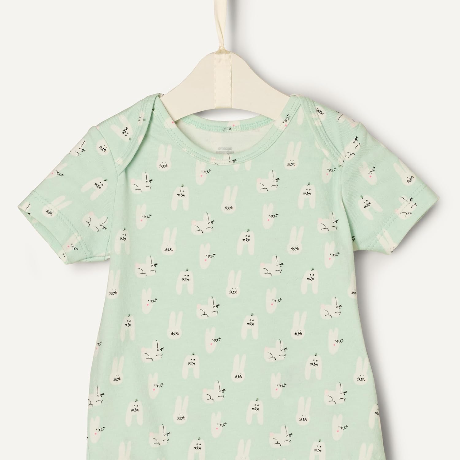 Detalle de Amazon Essentials x Sofia Grainge Unisex Baby Kurzärmliger Bodysuit im 3er-Pack