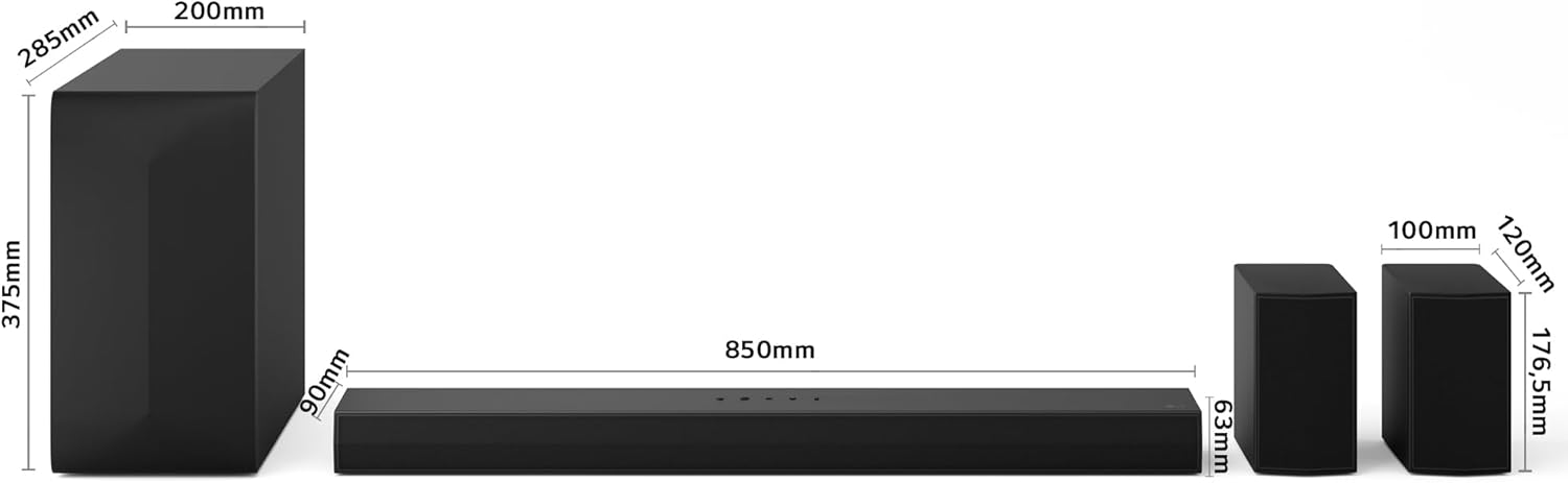 Thumbnail 1 de LG DS60TR Barra de sonido 5.1, 440 W