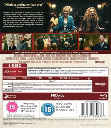 Detalle 2 de Ready Or Not 2 Blu-ray (Region Free) – Elevation Sales Limited