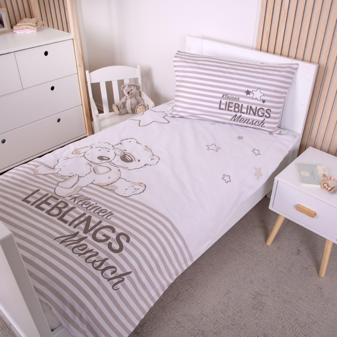 Thumbnail 2 de Parure de Lit Réversible Herding BABY BEST pour enfants – 100 x 135 cm + 40 x 60 cm