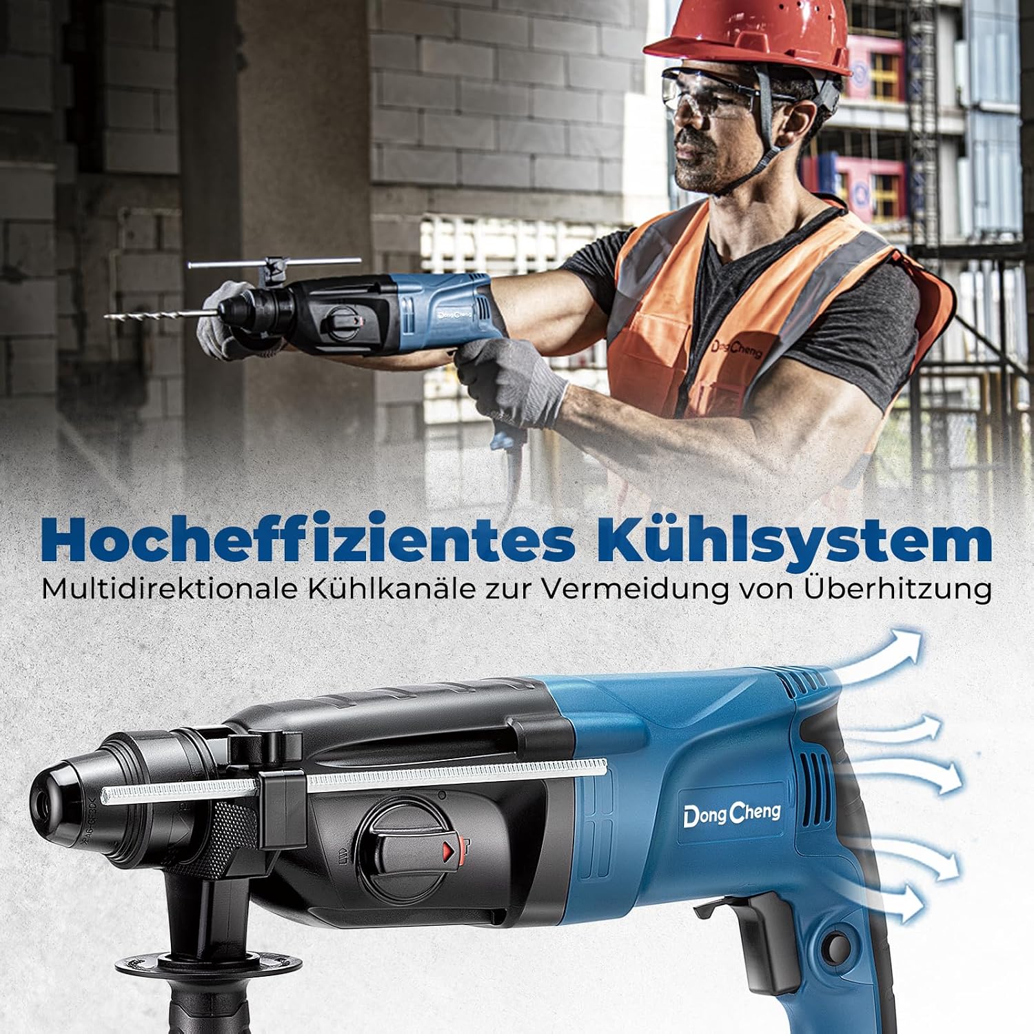 Thumbnail 5 de DongCheng Bohrhammer 800W mit SDS plus