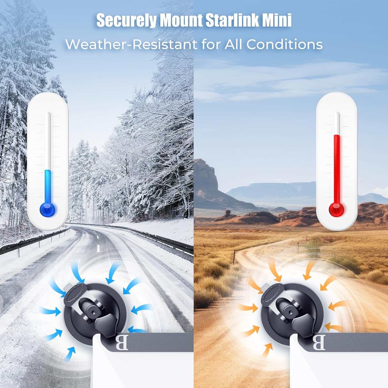 Thumbnail 6 de Starlink Mini Mount Suction Cup Kit
